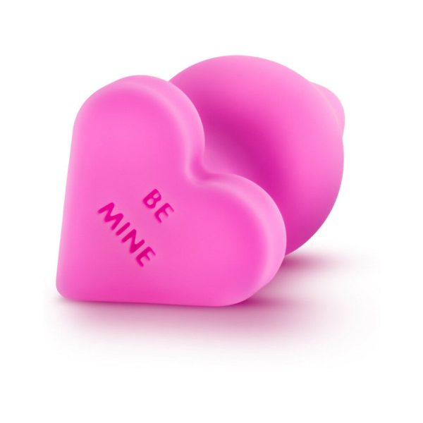 Play with Me Naughty Candy Hearts ''Be Mine'' Anal Plug Pink - Image 5
