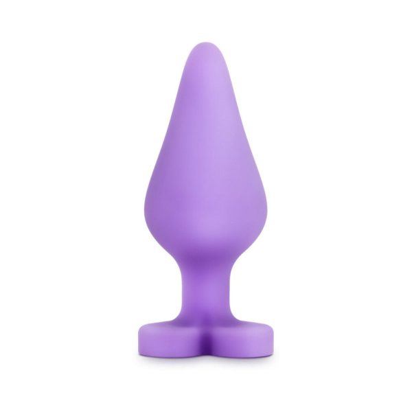 Play with Me Naughty Candy Hearts ''Do Me Now'' Anal Plug Purple - Image 2