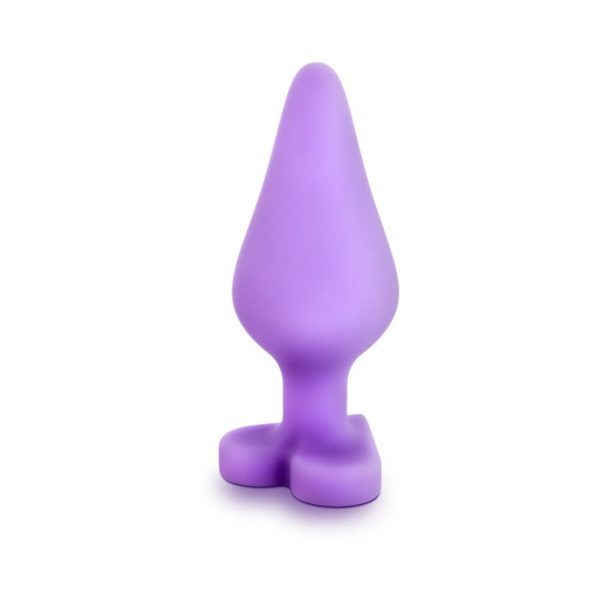 Play with Me Naughty Candy Hearts ''Do Me Now'' Anal Plug Purple - Image 3