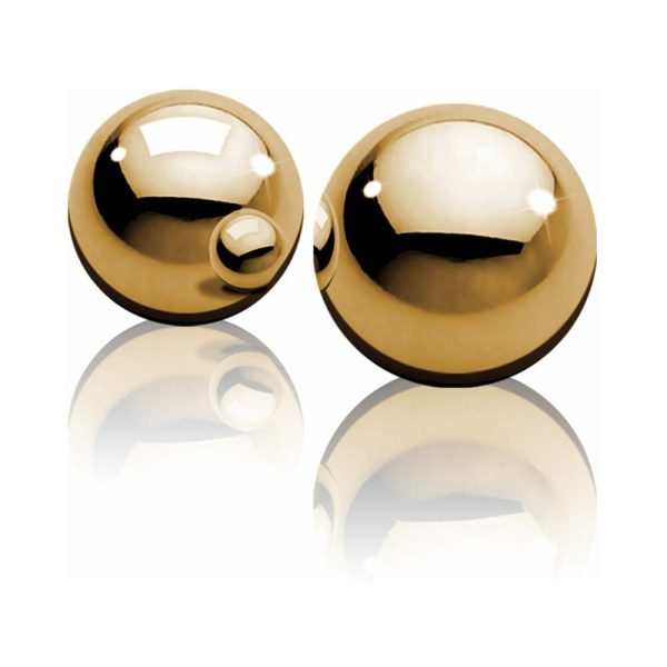 Fetish Fantasy Gold Ben Wa Balls Gold - Image 2