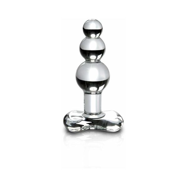 Icicles No. 47 Beaded 4 in. Glass Anal Plug Clear - Image 2