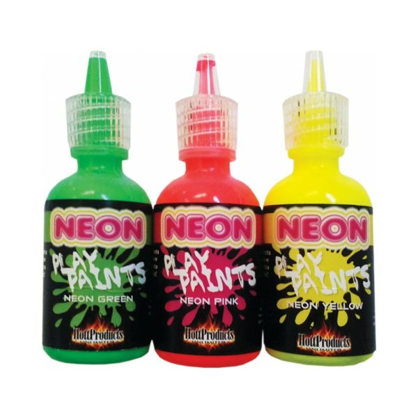 Neon Body Paints 3pk Card - Image 2