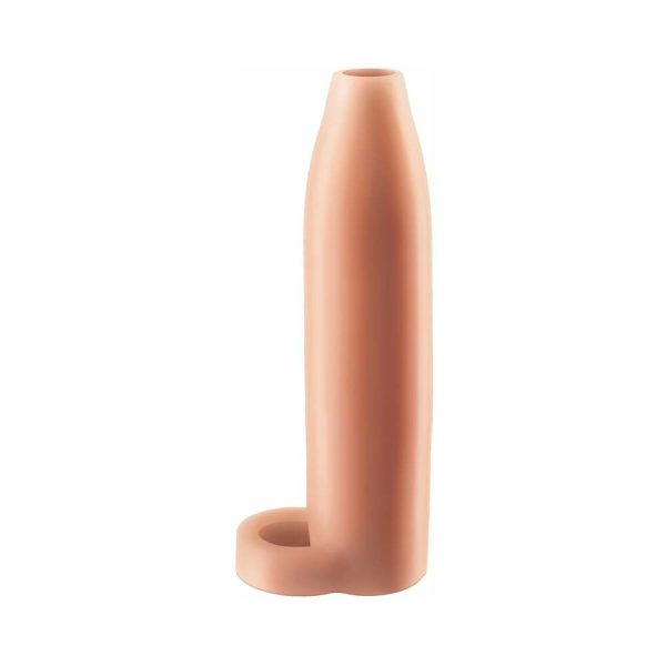 Fantasy X-tensions 7 in. Real Feel Enhancer XL Open-Ended Sling Beige - Image 2