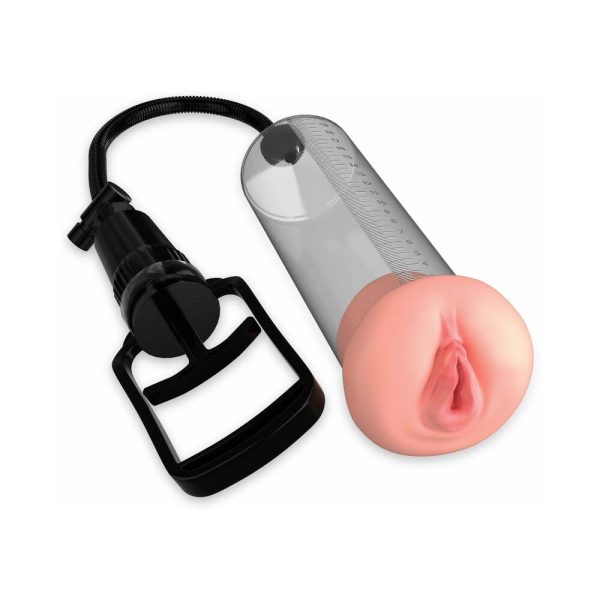 Pump Worx Fanta Flesh Pussy Pump Beige/Clear - Image 3