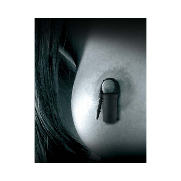 Fetish Fantasy Series Limited Edition Vibrating Silicone Nipple Teazers Black - Image 4