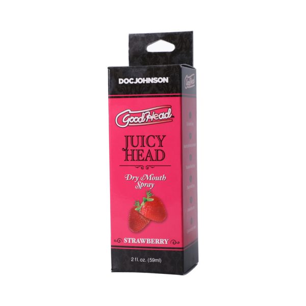 GoodHead Juicy Head Dry Mouth Spray Sweet Strawberry 2 fl. oz. - Image 4