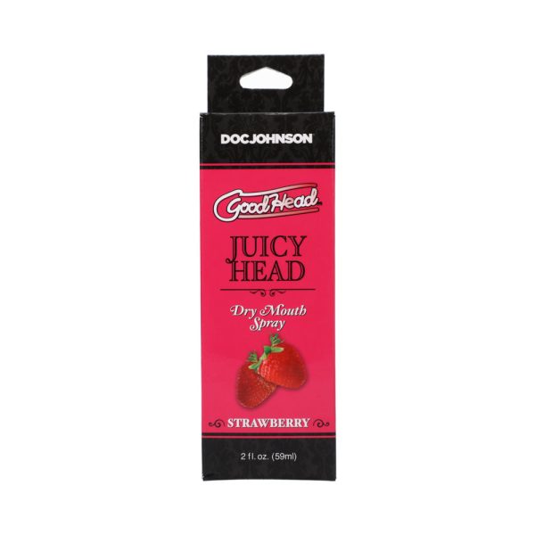 GoodHead Juicy Head Dry Mouth Spray Sweet Strawberry 2 fl. oz. - Image 5