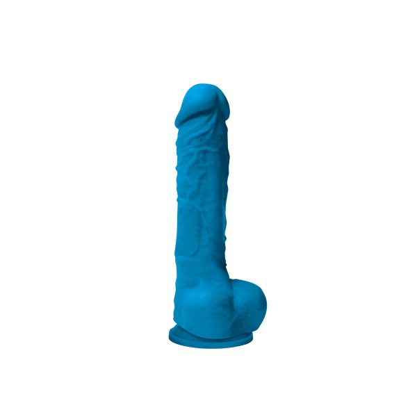 Colours Pleasures 5 in. Dildo Blue - Image 2