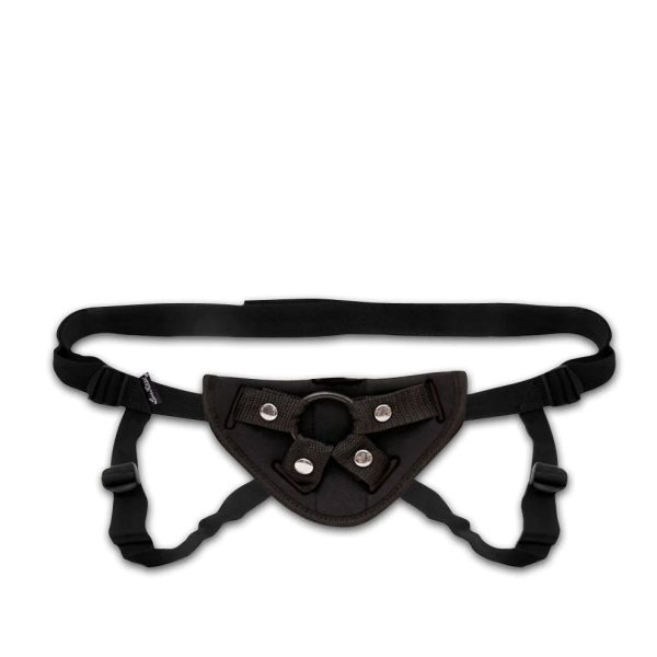 Lux Fetish Neoprene Strap-On Harness Black - Image 3