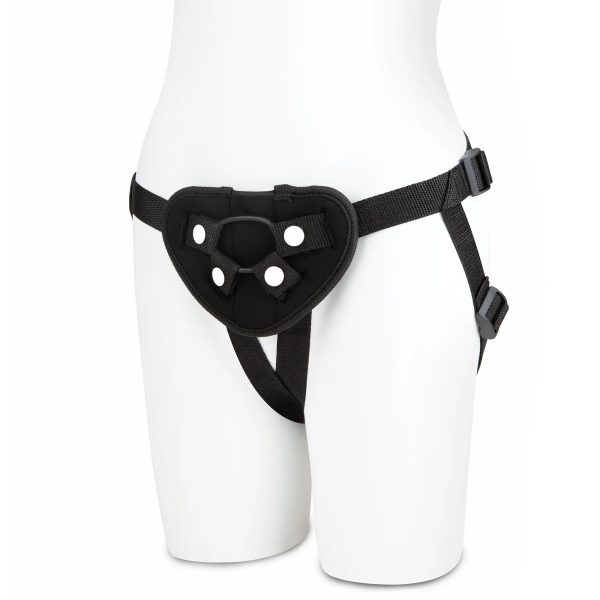 Lux Fetish Neoprene Strap-On Harness Black - Image 4
