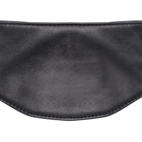 Lux Fetish Patent Leather Strap-On Harness Black - Image 4