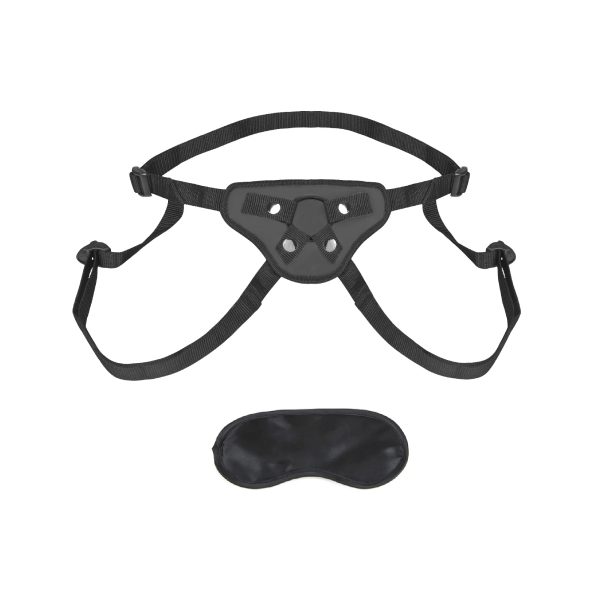 Lux Fetish Beginners Strap-On Harness Black - Image 2