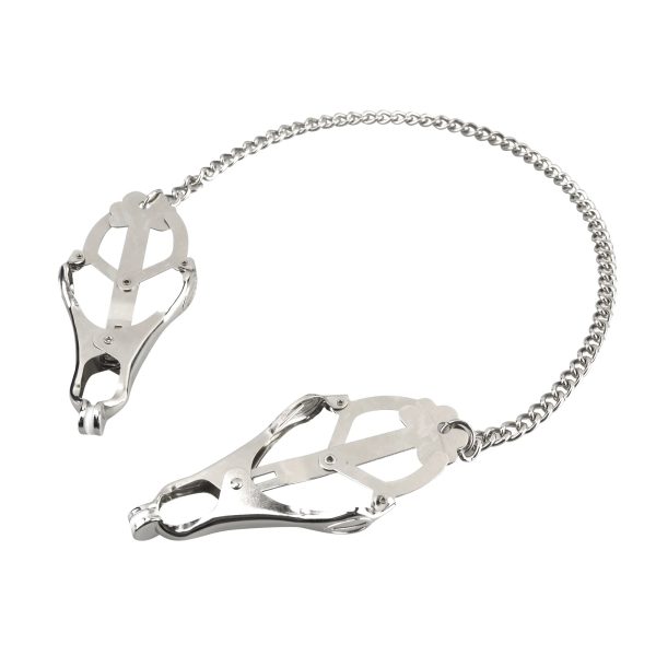 Lux Fetish Japanese Clover Nipple Clamps - Image 2