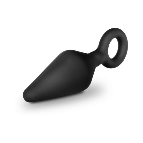 Luxe Night Rimmer 3-Piece Silicone Anal Plug Kit Black - Image 3