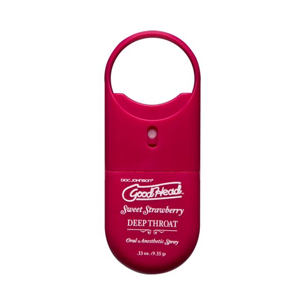Goodhead to Go - Deep Throat Spray .33oz. Sweet Strawberry - Image 2
