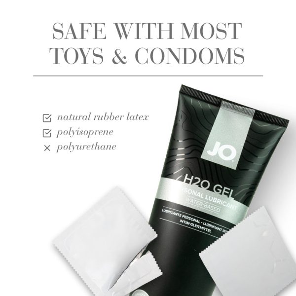 JO H2O Gel Water-Based Personal Lubricant 4 oz. - Image 3
