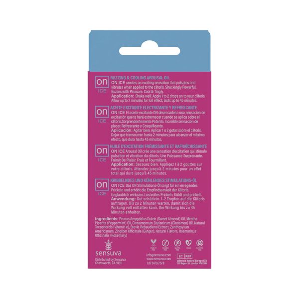 Sensuva ON Ice Arousal Oil 5 ml - Image 2