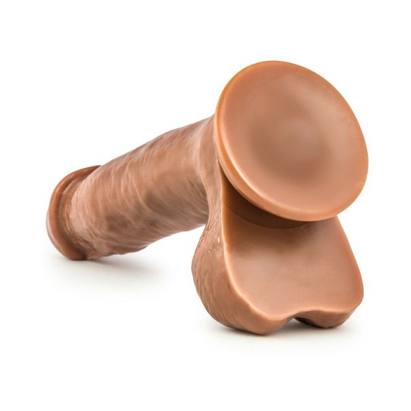 Loverboy The Kingpin Realistic 7 in. Dildo with Balls Tan - Image 6