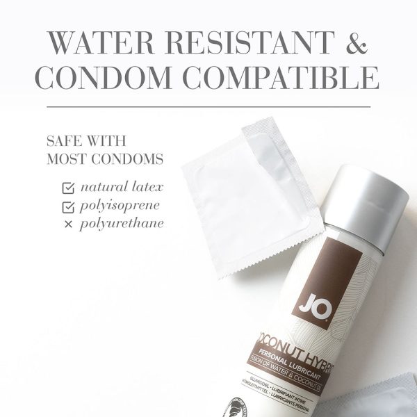 JO Coconut Hybrid Original Lubricant 1 oz. - Image 3