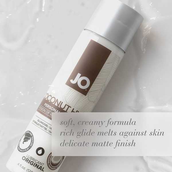 JO Coconut Hybrid Original Lubricant 4 oz. - Image 3