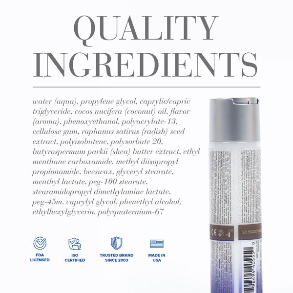 JO Coconut Hybrid Cooling Lubricant 4 oz. - Image 2