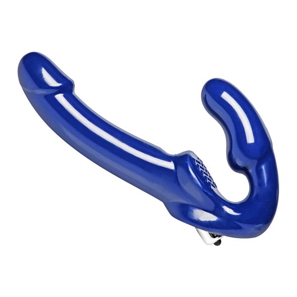 Strap U Revolver II Strapless Strap-On Dildo Blue - Image 2