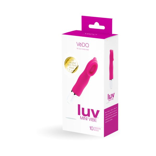 VeDO Luv Mini Vibe Hot In Bed Pink - Image 5