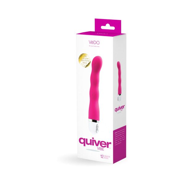 VeDO Quiver Mini Vibe Hot In Bed Pink - Image 5