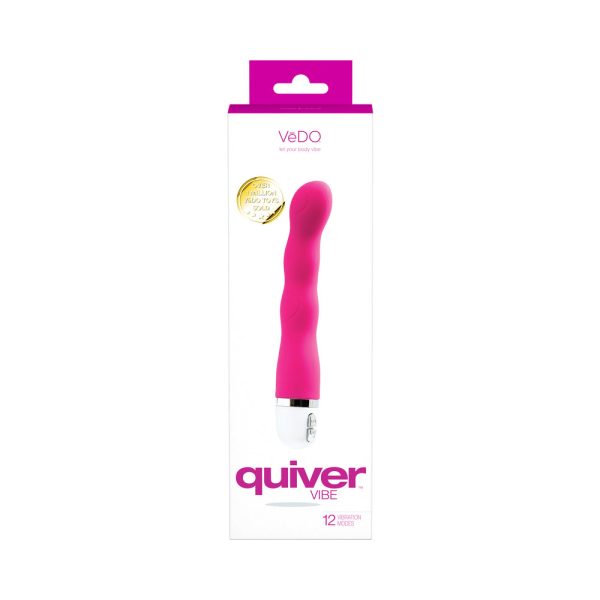 VeDO Quiver Mini Vibe Hot In Bed Pink - Image 6