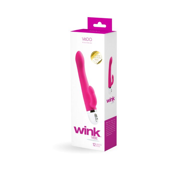 VeDO Wink Mini Vibe Hot In Bed Pink - Image 5