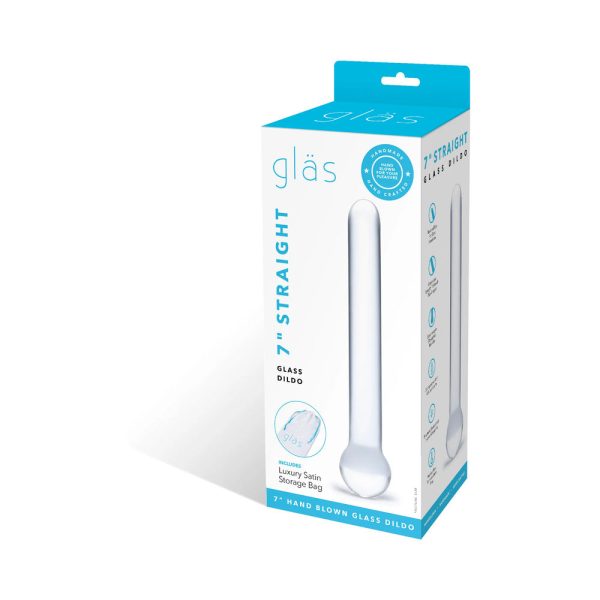 Glas 7 in. Straight Glass Dildo - Image 8