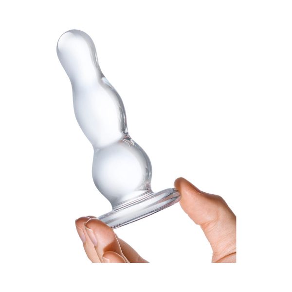 Glas 4 in. Glass Butt Plug - Image 4