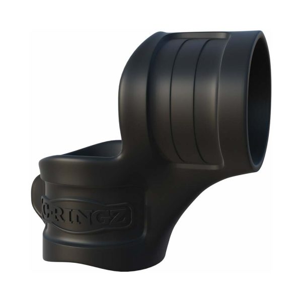 Fantasy C-Ringz Mr. Big Cock Ring & Ball Stretcher Silicone Sling Black - Image 2