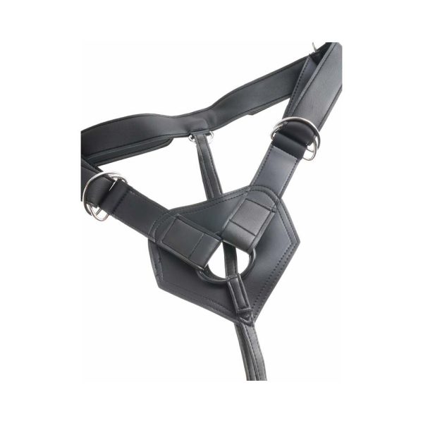 King Cock Strap-On Harness With 6 in. Cock Beige - Image 5