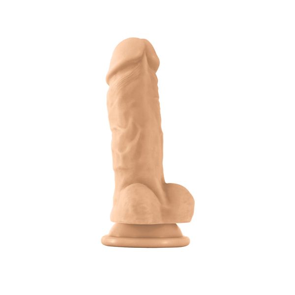 Colours Pleasures Thick 5 in. Dildo Beige - Image 2