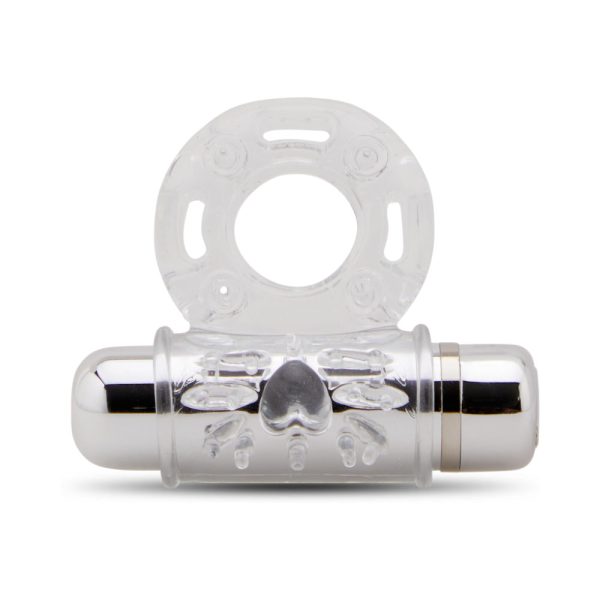 Nu Sensuelle Mate Ultra Flex Couple''s Ring Clear - Image 2