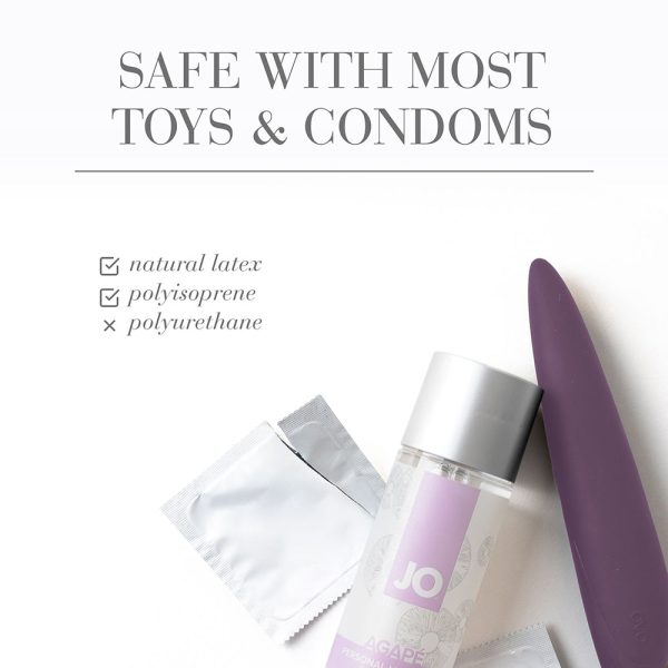 JO Agape Original Water-Based Lubricant 2 oz. - Image 3