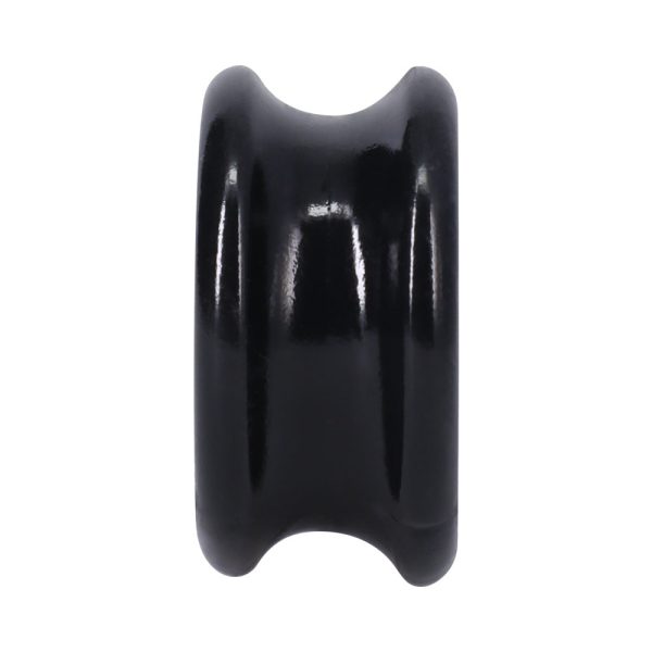 Rock Solid Convex Black C Ring in a Clamshell - Image 4