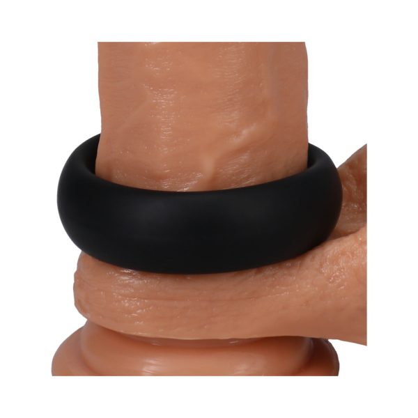 Rock Solid Silicone Black C Ring, Small (1 3/4in) in a Clamshell - Image 6