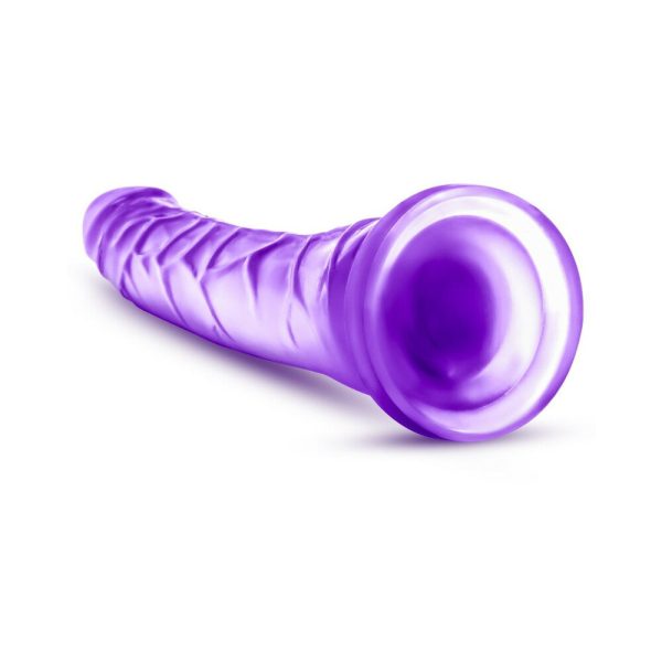 B Yours Sweet ''n Hard 6 Realistic 8.5 in. Dildo Purple - Image 5
