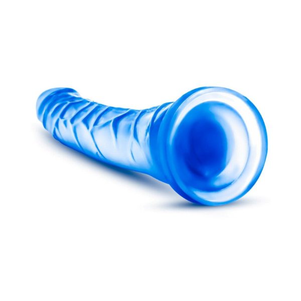 B Yours Sweet ''n Hard 6 Realistic 8.5 in. Dildo Blue - Image 5
