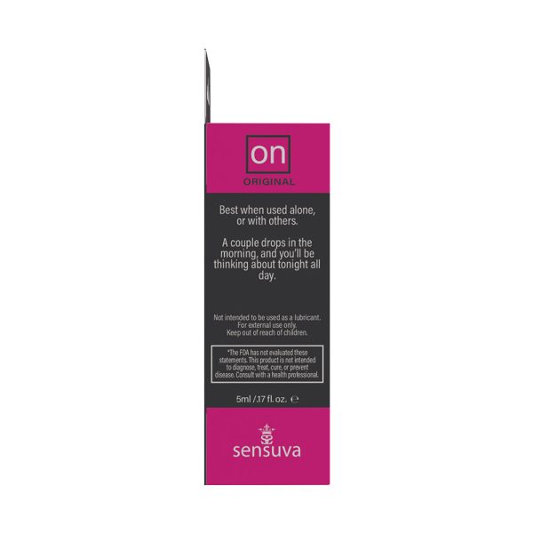 Sensuva ON Original Arousal Oil 5 ml Large Box - Image 3