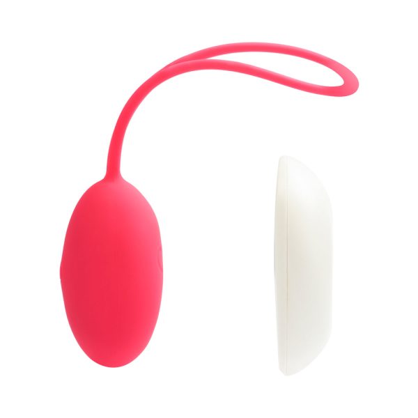 VeDO Peach Rechargeable Egg Vibe - Foxy Pink - Image 4
