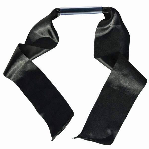 Sportsheets Sex & Mischief Silky Bit Gag Black - Image 2
