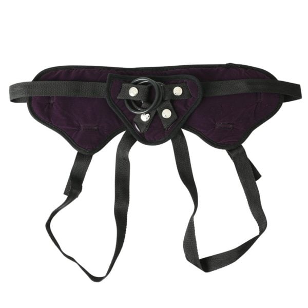 Sportsheets Lush Adjustable Strap-On Harness Purple - Image 2