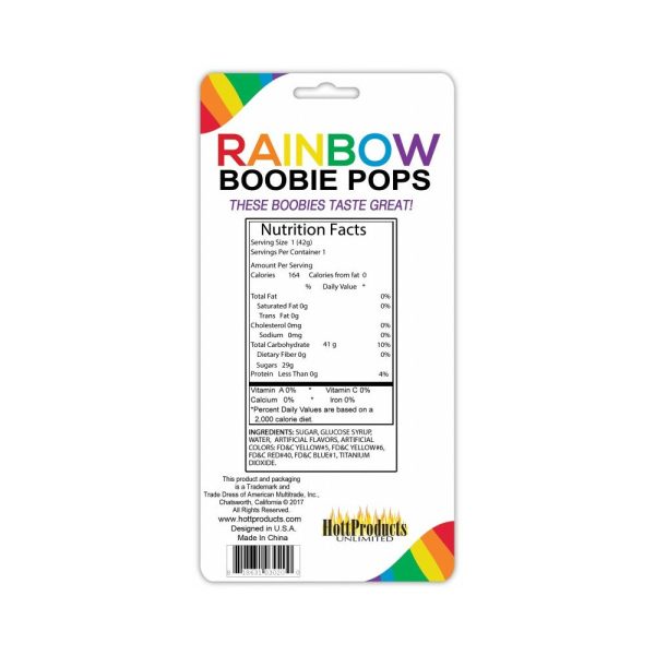Rainbow Boobie Candy Pop - Image 3