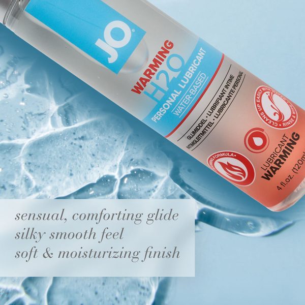 JO H2O Warming Water-Based Lubricant 1 oz. - Image 4