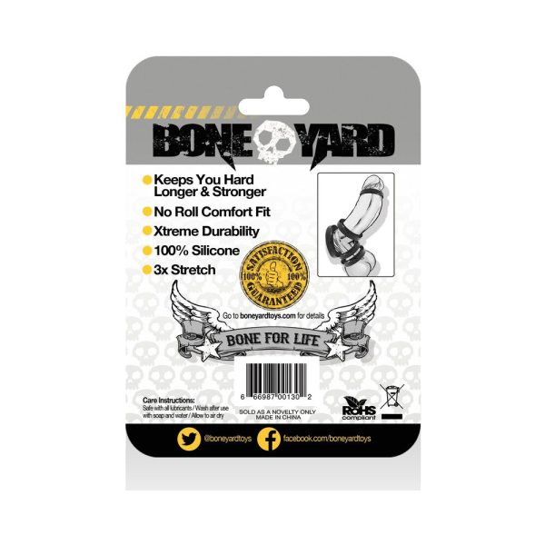 Boneyard Silicone Ring 30mm Black - Image 2
