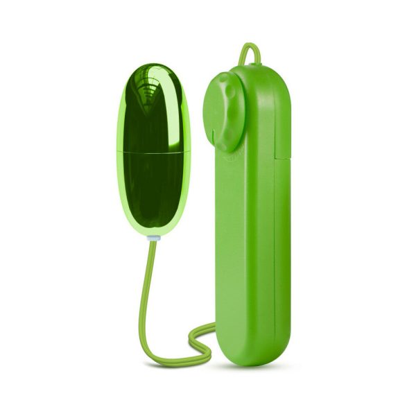B Yours Power Bullet Remote-Controlled Egg Vibrator Lime - Image 3