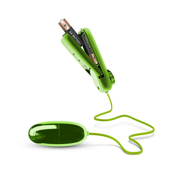 B Yours Power Bullet Remote-Controlled Egg Vibrator Lime - Image 5
